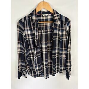 Tom Tailor Plaid Button Up Shirt Size 36 / S